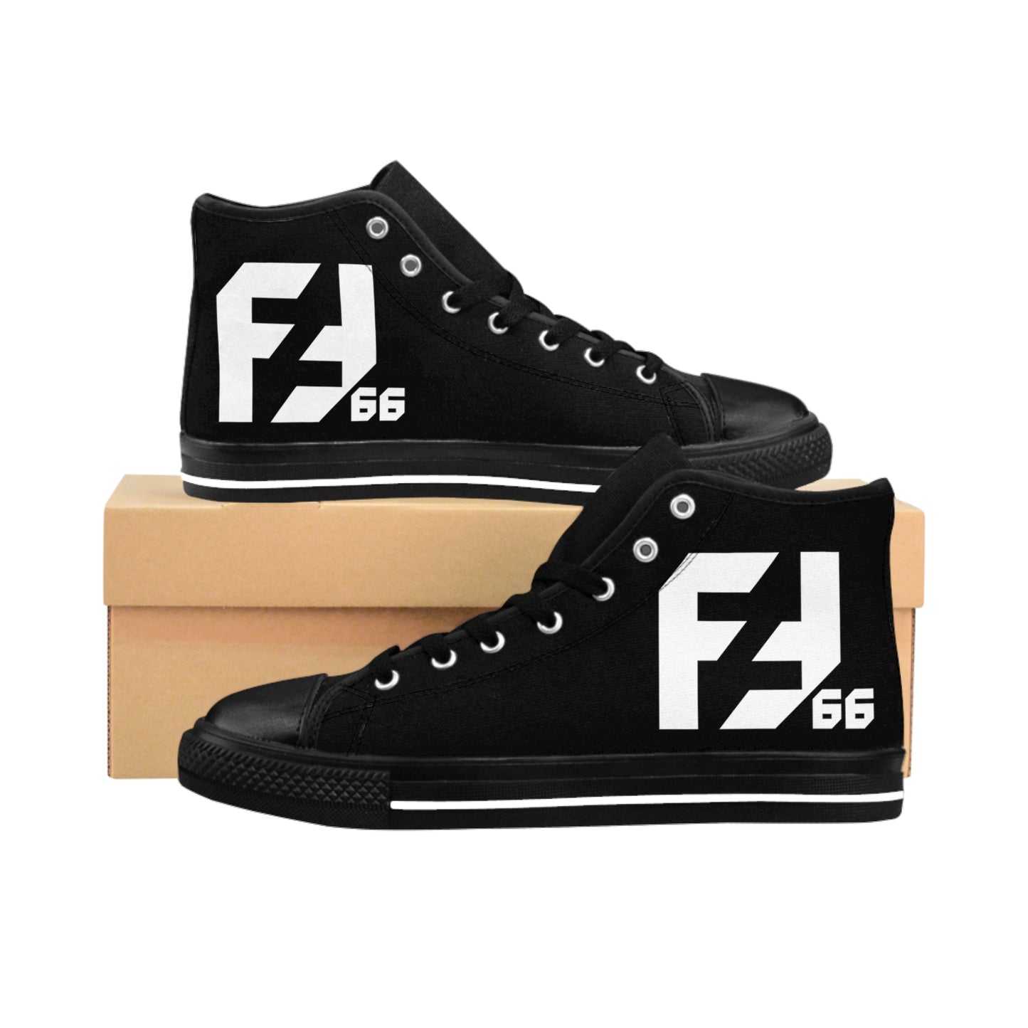 Fredrik Lindgren White Logo - Pattern - Classic Sneakers, 10 - 30 days delivery time