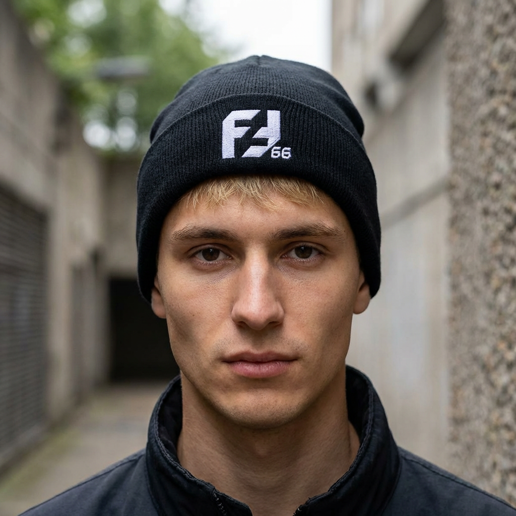 FL 66 Classic Cuffed Beanie (Embroidery)