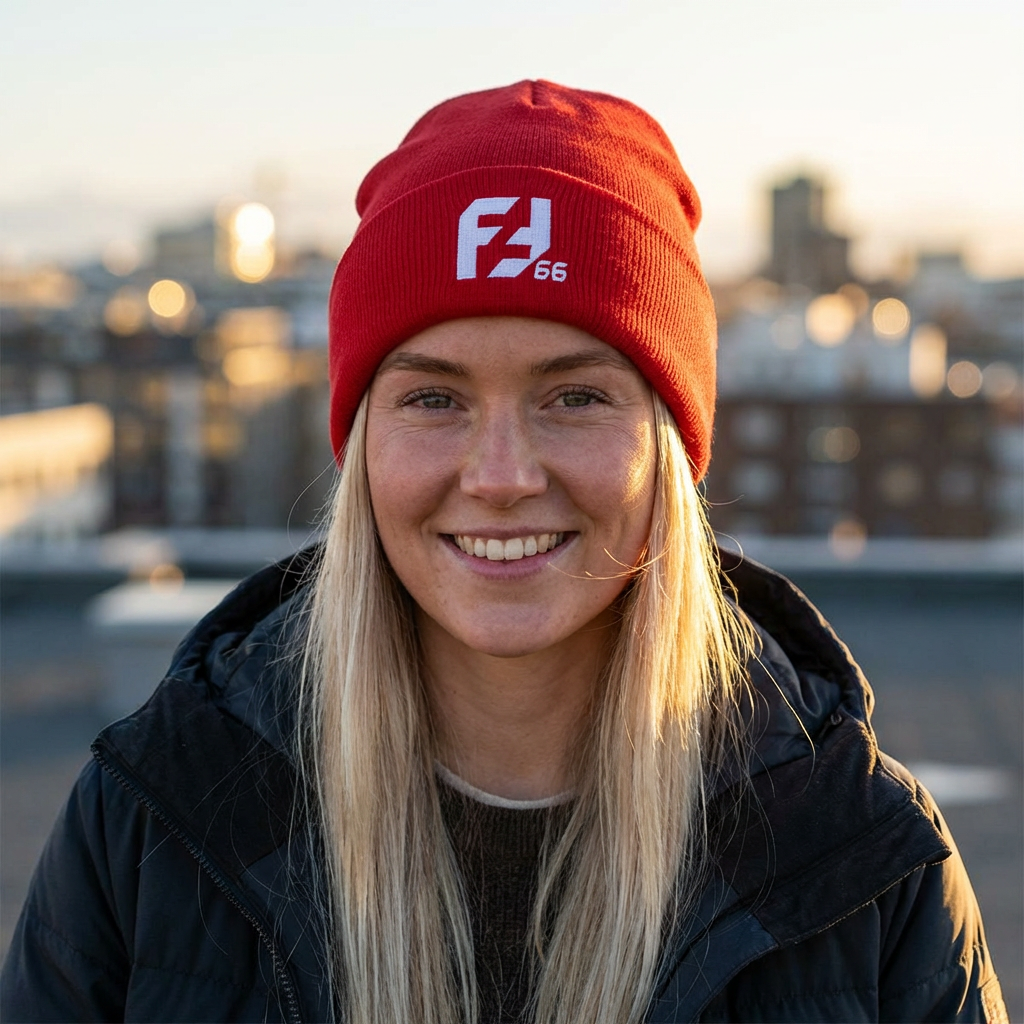 FL 66 Classic Cuffed Beanie (Embroidery)