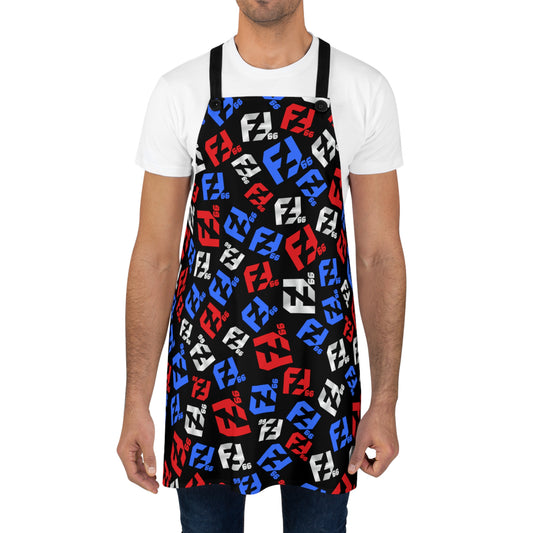 Fredrik Lindgren Pattern Logo, Apron (If you want to be king in the kitchen or at the BBQ)